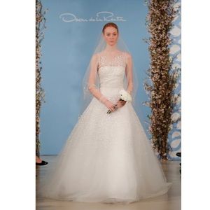 NWOT Oscar de la Renta Bridal Veil